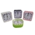 Reloj despertador cuadrado 8,5 cm