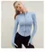 Peeli jaqueta esportiva de manga longa feminina com zíper – camisa fitness para yoga no inverno - loja online