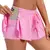 Feminino de cintura alta estiramento atlético treino ativo fitness vôlei short - AXTRA