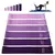 6 níveis diferentes de faixas de resistência pilates esporte de borracha da ex