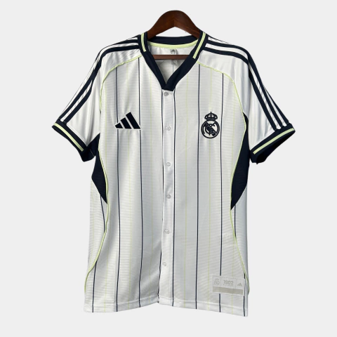 Camisa Adidas US x Real Madrid 2025 Masculina - Branco - comprar online