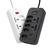 Extensão de aparelho WKC-5221 com 5 plugues e 2 USB tipo C - comprar online