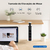 Extensão de Mesa Retrátil WKC-311 com USB Type-C na internet