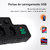 Adaptador de expansão elétrica 3-2-1-preto WKZC-321 - COIBEU