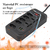 Extensão de aparelho WKC-5221 com 5 plugues e 2 USB tipo C - loja online
