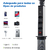 Extensão de Mesa Retrátil WKC-311 com USB Type-C - comprar online