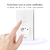 Interruptor Inteligente Tuya com Tomada (2 Vias) - Branco - COIBEU