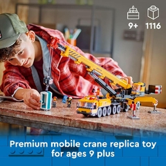 LEGO 60409 City Big Vehicles Guindaste Móvel de Construção Amarelo