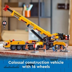 LEGO 60409 City Big Vehicles Guindaste Móvel de Construção Amarelo - comprar online