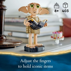 LEGO 76421 Harry Potter Dobby o Elfo de Casa 403 peças
