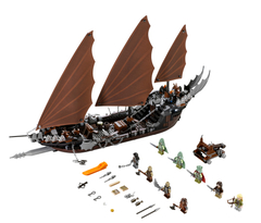 79008 Navio pirata emboscada Senhor Dos Anéis 806 peças - comprar online