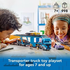 Lego City Caminhão Transportador e Carros Esportivos - 60408