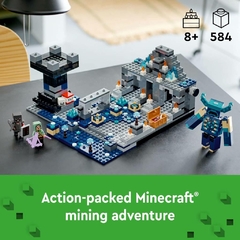 LEGO Minecraft 21246 A Batalha Escura Profunda 584 Peças