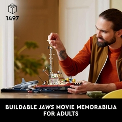 Lego 21350 Ideas - Tubarão JAWS 1497 peças