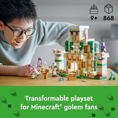 LEGO Minecraft - A Fortaleza do Golem de Ferro - 868 Peças - 21250