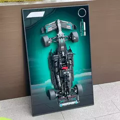 Exibição de montagem em parede para LEGO 42171 Mercedes-AMG F1 W14 - loja online