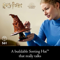 Lego Harry Potter Chapéu Seletor Falante 76429 561pçs Quantidade de peças 561