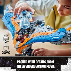 LEGO Marvel - Guardiões da Galáxia A Milano - 2090 Peças - 76286