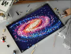 Imagem do Conjunto de Arte de Parede 31212 LEGO Art A Galáxia da Via Láctea
