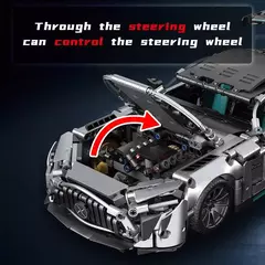 Imagem do Mercedes AMG GT-S Cinza 1466 peças