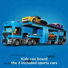 Lego City Caminhão Transportador e Carros Esportivos - 60408