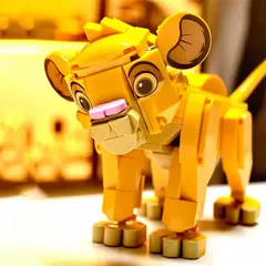 Imagem do LEGO Disney Classic O Rei Leão Simba Filhote 43243