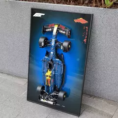 Imagem do Exibição de montagem em parede para LEGO 42171 Mercedes-AMG F1 W14