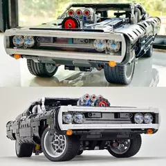 Blocos De Montar Velozes E Furiosos Dodge Charger 1077 Pçs - comprar online