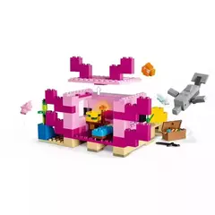 Imagem do LEGO Set Minecraft 21247 A Casa de Axolotl 242 peças