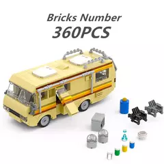 Blocos De Montar Motor Home Breaking Bad 360 Pçs