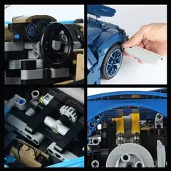 Lego 42083 Technic - Bugatti Chiron 3599 Peças - Bloco Mundo