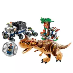 Blocos de montar dinossauro Jurassic Park