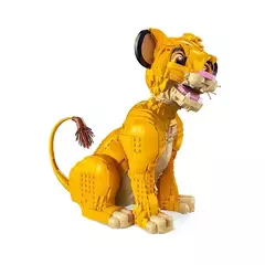 Lego Disney O Rei Leão Simba Jovem 1445 Peças 43247 na internet