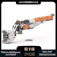 MOC Rifle Carabina blocos de montar 616 peças - comprar online