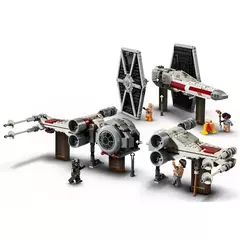 Imagem do LEGO 75393 Star Wars Mistura de TIE Fighter e X-Wing