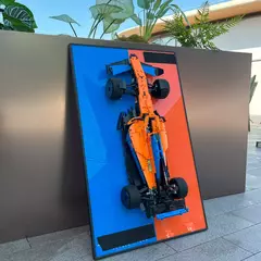 Imagem do Exibição de montagem em parede para LEGO 42171 Mercedes-AMG F1 W14