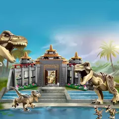 LEGO 76961 Jurassic Park Centro de Visitantes Ataque de T. rex e Raptor - comprar online