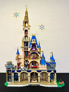 Lego Disney Castelo 43222 - Disney 100 4837 peças - loja online