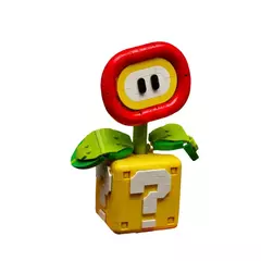 Imagem do Flor De Fogo Super Mario - 348 Peças, 20cm Blocos De Montar