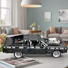 Blocos De Montar Velozes E Furiosos Dodge Charger 1077 Pçs - Bloco Mundo