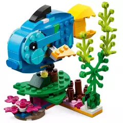 Lego Creator 3 em 1 Exotic Parrot 31136 253 peças