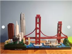 Lego Arquitetura paris dubai londres sydney chicago xangai blocos de construção kit - comprar online