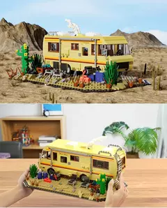 Blocos de montar Breaking Bad RV Adventure, cenário clássico atualizado MOC - loja online