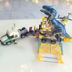 Lego Blocos de montar Jurassic Park Parque dos Dinossauros - Bloco Mundo