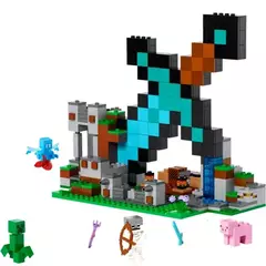 Imagem do LEGO Minecraft 21244 O Posto Avançado da Espada 427 Peças