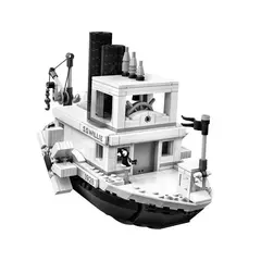 Imagem do LEGO Ideas 21317 Disney Steamboat Willie