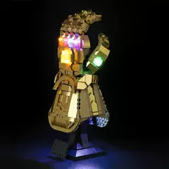 Lego Super Heroes 76191 A Manopla Do Infinito Thanos - Bloco Mundo