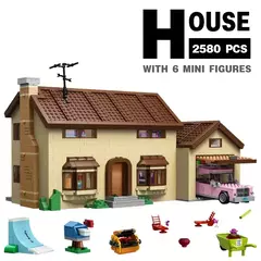 LEGO Simpsons - 71006 - A Casa Dos Simpsons 2523 peças - Bloco Mundo