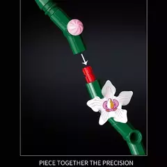 LEGO 10311 Orquídea 608 peças - Bloco Mundo