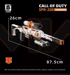 Blocos de construção de rifle de tiro, Call of Duty - loja online